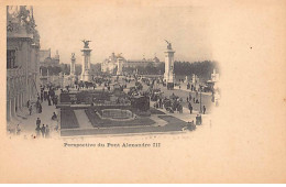 PARIS - Perspective Du Pont Alexandre III - Très Bon état - Arrondissement: 07