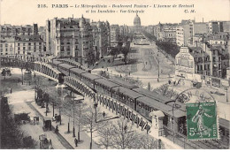 PARIS - Le Métropolitain - Boulevard Pasteur - L'Avenue De Breteuil Et Les Invalides - Très Bon état - Arrondissement: 07