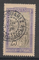 MADAGASCAR - 1922-26 - N°YT. 134 - Filanzane 25c - Oblitéré / Used - Gebruikt