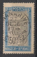 MADAGASCAR - 1922-26 - N°YT. 138 - Filanzane 50c - Oblitéré / Used - Gebruikt