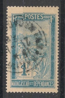 MADAGASCAR - 1922-26 - N°YT. 143 - Filanzane 1f - Oblitéré / Used - Gebruikt