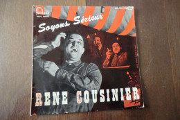 Disque 25 CM - René Cousinier - - Soyons Sérieux - Fontana 660.216 MR - France 1958 - Humour, Cabaret