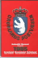 Groenland 1981 - Pack Des Timbres De L'Annee - Volledige Jaargang