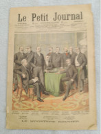 LE PETIT JOURNAL 5 / 2 / 1905 LE MINISTERE ROUVIER / LE FEU A LA PAPETERIE DE BALLANCOURT POMPIERS - Le Petit Journal