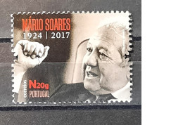 2017 - Portugal - MNH - Life Of Mário Soares - 1 Stamp + Souvenir Sheet Of 1 Stamp - Unused Stamps