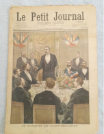 LE PETIT JOURNAL 3 / 6 / 1900 BANQUET DE SAINT SEBASTIEN / BRETAGNE SAINT DENIS ACTE ADMIRABLE DE DEVOUEMENT - Le Petit Journal