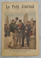 LE PETIT JOURNAL 11 / 3 / 1900 BRETAGNE ROSCOFF UNE DECORATION POUR LE PATRON LE MAT / BOEUF GRAS A LA VILETTE - Le Petit Journal