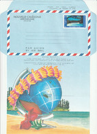 Nouvelle Calédonie - Aérogrammes : N°12 Neuf  Plié (1989) - Aerograms