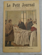 LE PETIT JOURNAL 18 / 2 / 1900 VICTIME DU DEVOIR LA MEDAILLE D'OR A L'AGENT MALLET / ALGERIE CHEMIN DE FER A SAIDA - Le Petit Journal