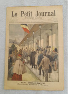 LE PETIT JOURNAL 21 / 1 / 1900 BELGIQUE DEROULEDE ACCLAME A TOURNAI / VICTOIRE FRANCAISE DANS LE SAHARA - Le Petit Journal