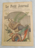 LE PETIT JOURNAL 15  / 4 / 1900 LE GENERAL JOUBERT SUR SON LIT DE MORT / LE PRINCE KOTOHITO KAN IN A L'ELYSEE - Le Petit Journal