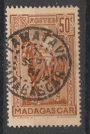 MADAGASCAR - 1936 - N°YT. 190 - Galliéni 50c Brun - Oblitéré / Used - Gebruikt