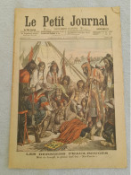 LE PETIT JOURNAL 9 / 10 /1904 LES DERNIERS PEAUX ROUGES NEZ PERCES / JEUX CIRQUE EN ANNAM COMBAT D'UN TIGRE ET ELEPHANT - Le Petit Journal