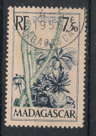 MADAGASCAR - 1954 - N°YT. 322 - Composition Florale - Oblitéré / Used - Usati