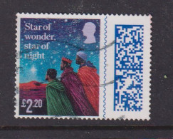 GREAT BRITAIN  -  2023  Christmas  £2.20  QR Code Used As Scan - Usati