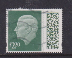 GREAT BRITAIN  -  2023  Charles III  £2.20  QR Code Used As Scan - Used Stamps