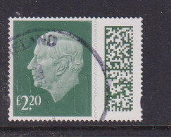 GREAT BRITAIN  -  2023  Charles III  £2.20  QR Code Used As Scan - Used Stamps