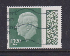 GREAT BRITAIN  -  2023  Charles III  £2.20  QR Code Used As Scan - Used Stamps