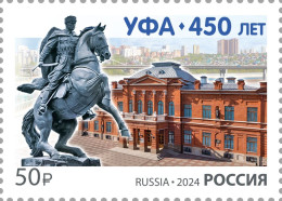Russia Russland Russie 2024 Ufa 450 Ann Theatre Bridge Stamp MNH - Neufs