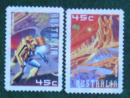 Space Travel Espace 2000 (Mi 1995-1996 Yv 1878-1879) Used Gebruikt Oblitere Australia Australien Australie - Gebruikt