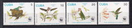 141 CUBA 1992 - Yvert 3224/27 - WWF Oiseau - Neuf **(MNH) Sans Charniere - Nuovi