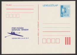 ROWING Championships  SZEGED 1982 Mailbox / Postbox / Post Office HAND - 1981 Hungary - POSTAL STATIONERY POSTCARD - Canottaggio