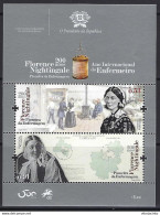 PORTUGAL - The 200th Anniversary Of Florence Nightingale's Birth - Special Sheet (mint) - Date Of Issue: 2020-10-29 - Primo Soccorso