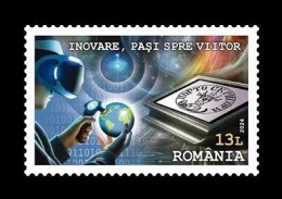 Romania 2024 Mih. 8325 Innovation In Philately. Space MNH ** - Unused Stamps