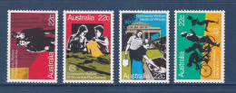 Australie - YT N° 709 à 712 ** - Neuf Sans Charnière - 1980 - Mint Stamps