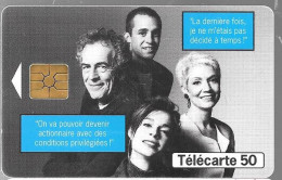 CARTE-PUBLIC-50U-F924A-Gem2-10/98-OUVERTURE CAPITAL-Utilisé-TBE - 1998