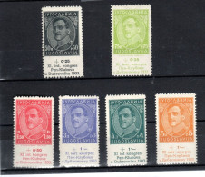 1932 Charity Set MH/*  (k31) - Nuovi