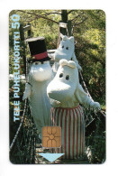 Moomin Moomins Hippopotame Animal BD Télécarte Finlande Phonecard  ( T 247) - Finland