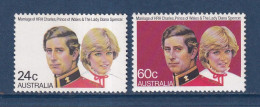 Australie - YT N° 740 Et 741 ** - Neuf Sans Charnière - 1981 - Mint Stamps