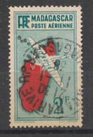 MADAGASCAR - 1935-38 - Poste Aérienne PA N°YT. 5 - Avion 2f - Oblitéré / Used - Posta Aerea