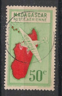 MADAGASCAR - 1942-44 - Poste Aérienne PA N°YT. 25 - Avion 50c - Oblitéré / Used - Posta Aerea