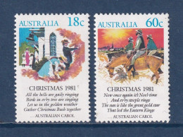 Australie - YT N° 756 Et 757 ** - Neuf Sans Charnière - 1981 - Nuevos