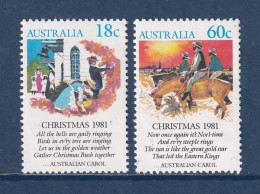 Australie - YT N° 756 Et 757 ** - Neuf Sans Charnière - 1981 - Nuovi