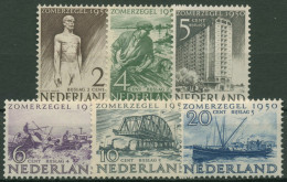 Niederlande 1950 Kulturelle Und Soziale Fürsorge 552/57 Postfrisch - Ongebruikt