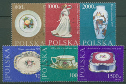 Polen 1990 Porzellan Manufaktur Cmielow 3288/93 Gestempelt - Usati