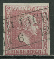 Preußen 1858 König Friedrich Wilhelm IV., 10 A Gestempelt - Used