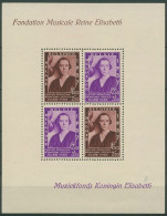 Belgien 1937 Eugène-Ysaye Musikwettbewerb Block 6 Mit Falz, Fehler (C40686) - 1924-1960
