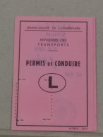 Permis De Conduire, Bissen 1979 - Briefe U. Dokumente