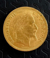 Second Empire - 50 Francs Or Napoléon III Tête Lauree 1863 BB Paris - 50 Francs (gold)