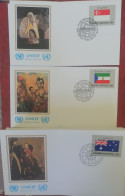 Lot D'enveloppes FDC UNICEF/ONU FDC - UNICEF