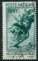 VATIKAN 1936 Nr 51 Gestempelt X3C2602 - Usados