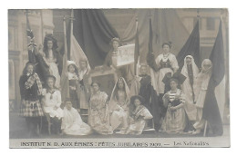 CPA Eecloo - Institut De N.D. Aux Epines - Fêtes Jubilaires 1909 - Les Nationalités - Eeklo