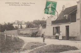 Cpa Combs La Ville Au Rendez-vous Des Pêcheurs - Combs La Ville