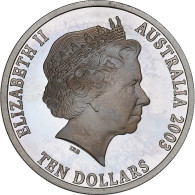 Australie, 10 Dollars, Port Phillip Patterns, 2003, 1 Oz, Proof, Argent, FDC - South Australia