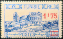 LP3039/88 - COLONIES FRANÇAISES - TUNISIE - 1937/1938 - N°184 NEUF* - Ongebruikt