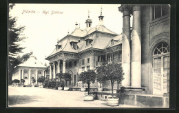 AK Dresden-Pillnitz, Königliches Schloss - Pillnitz